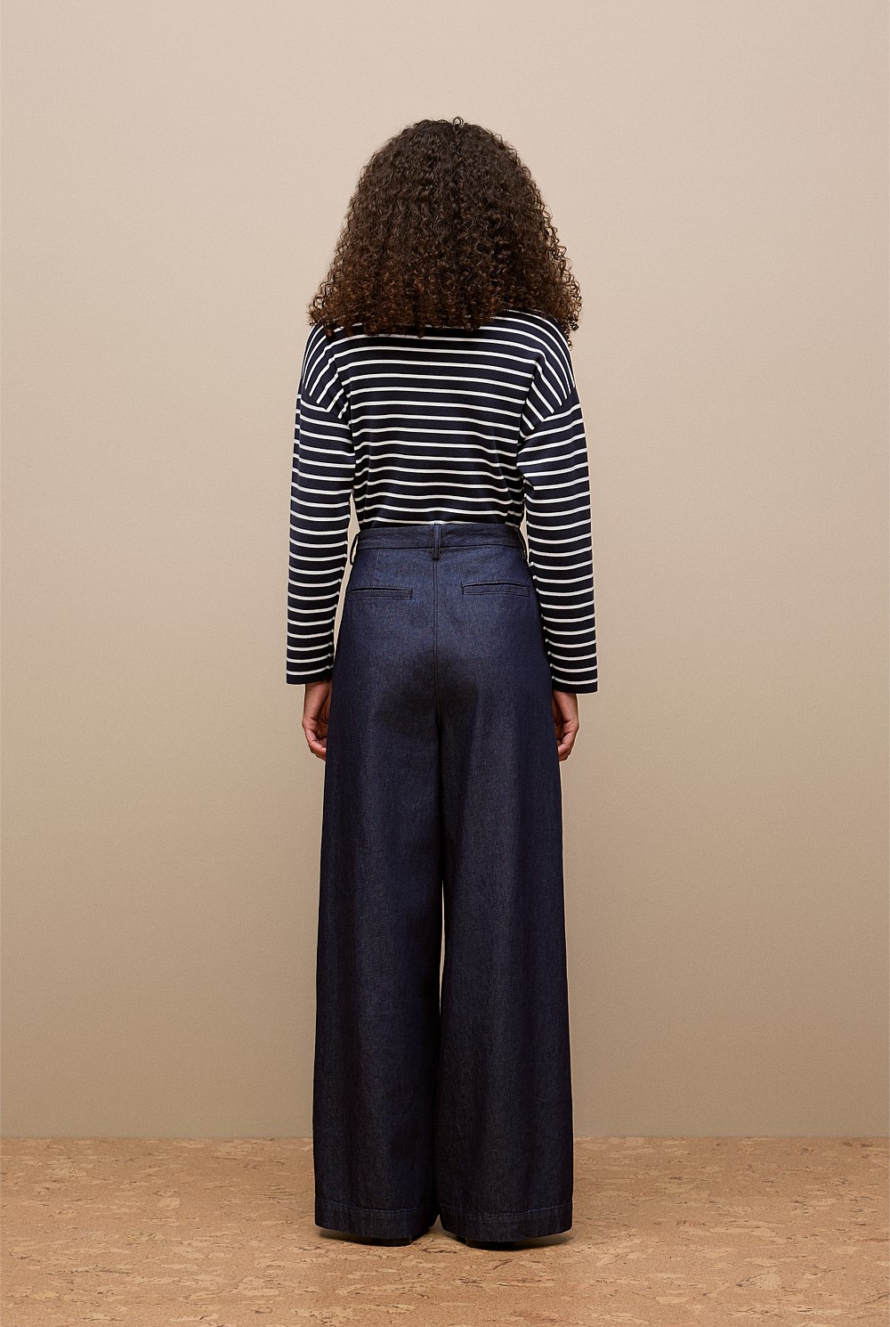 Denim Tailored Pant