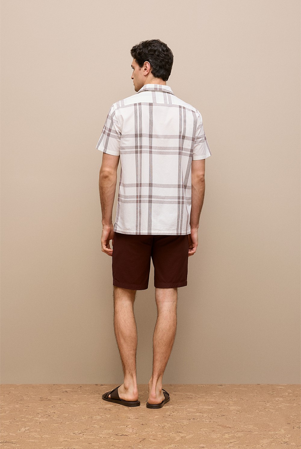 Seersucker Check Camp Shirt