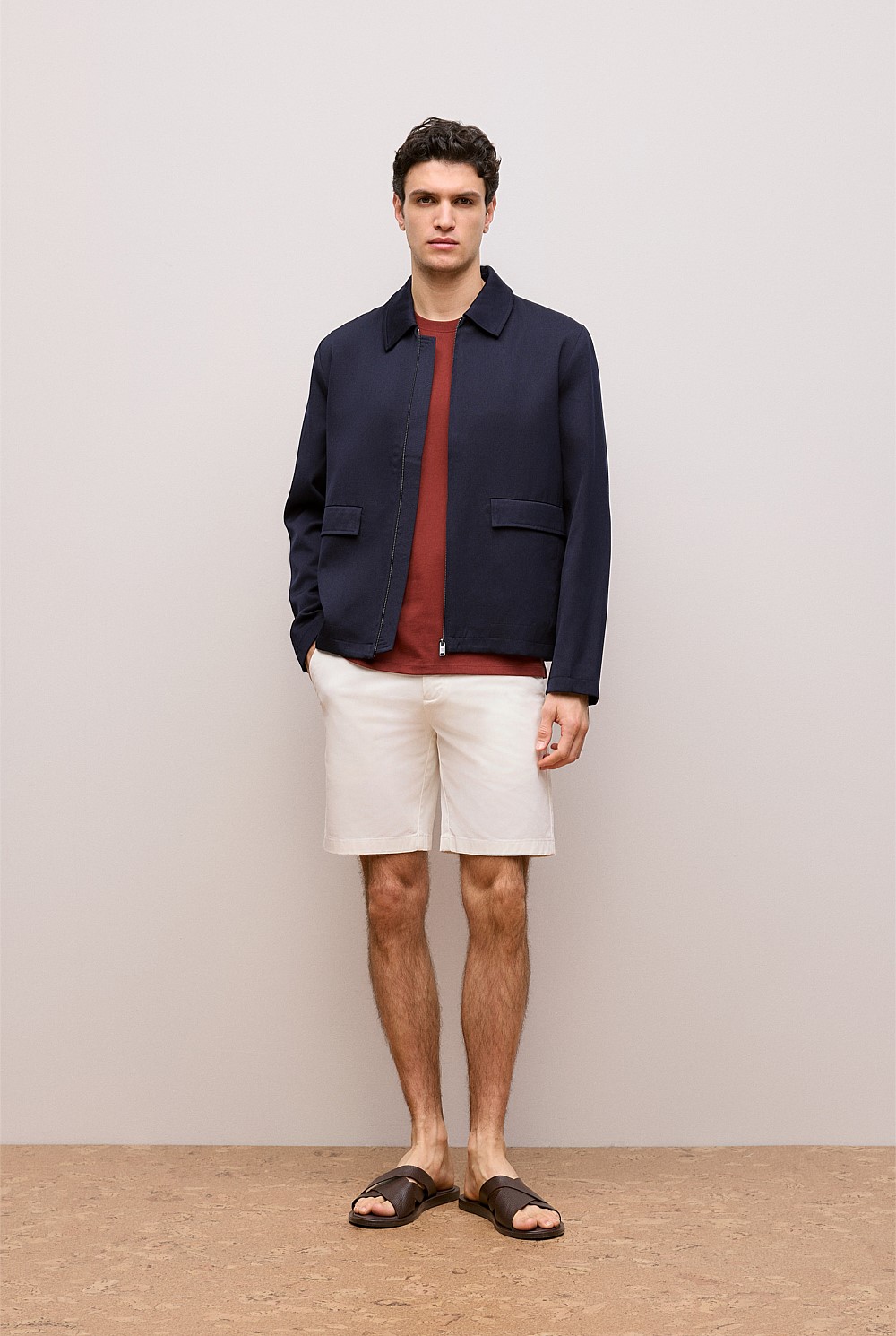 Australian Cotton Jersey Crew T-shirt