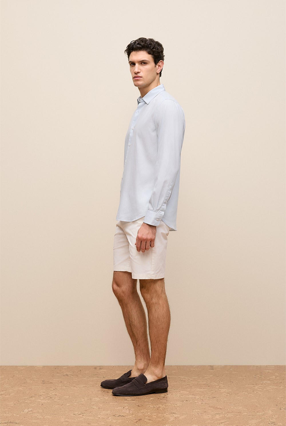 Tailored Fit Soft Long Sleeve Shirt