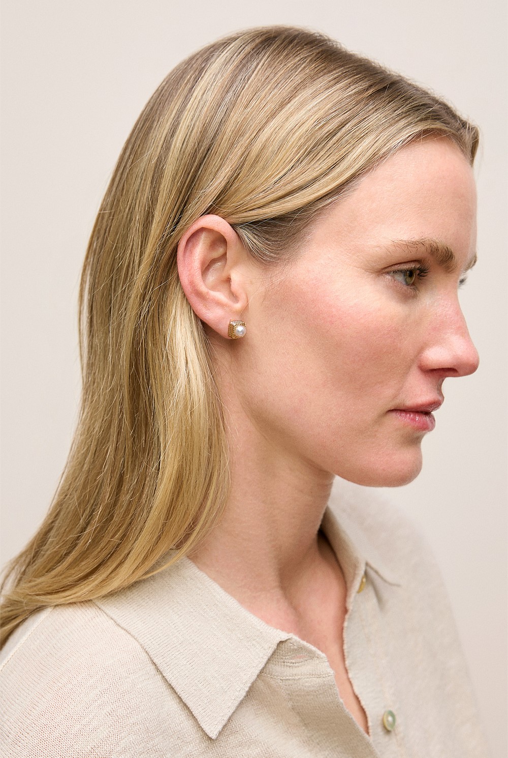 Kembla Pearl Stud Earrings