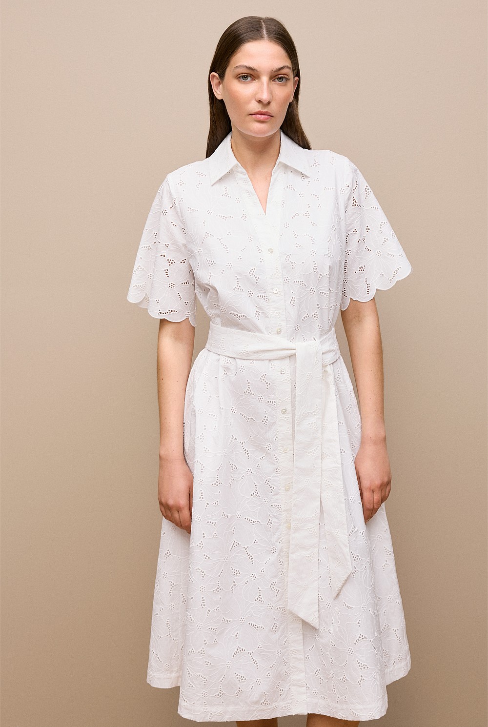 Peony Cutwork Dress