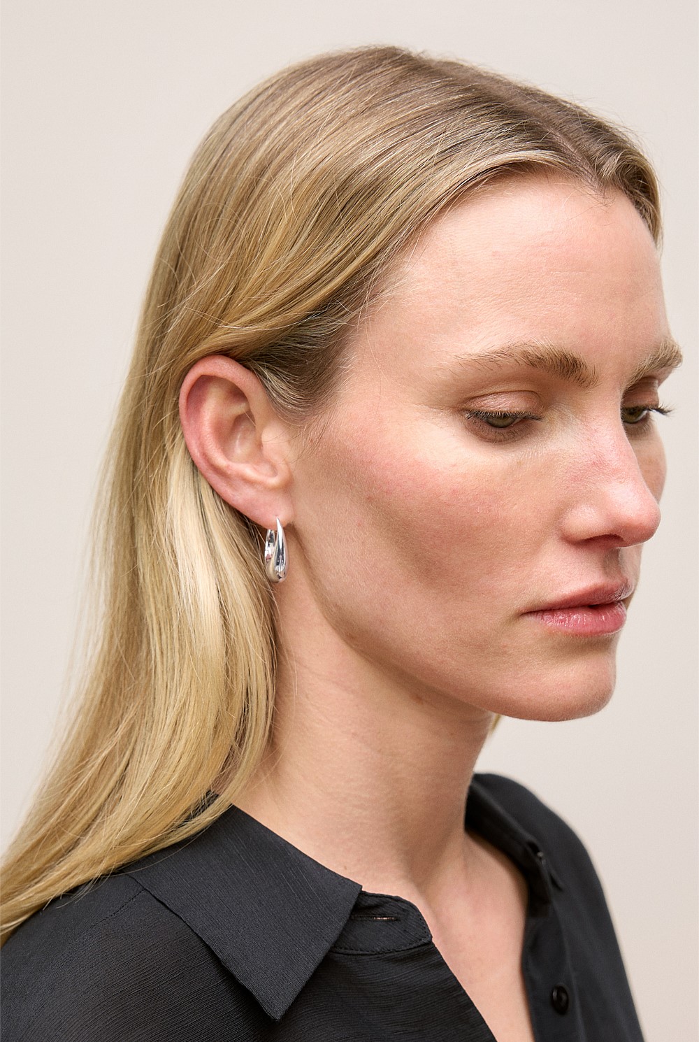 Etty Teardrop Hoops