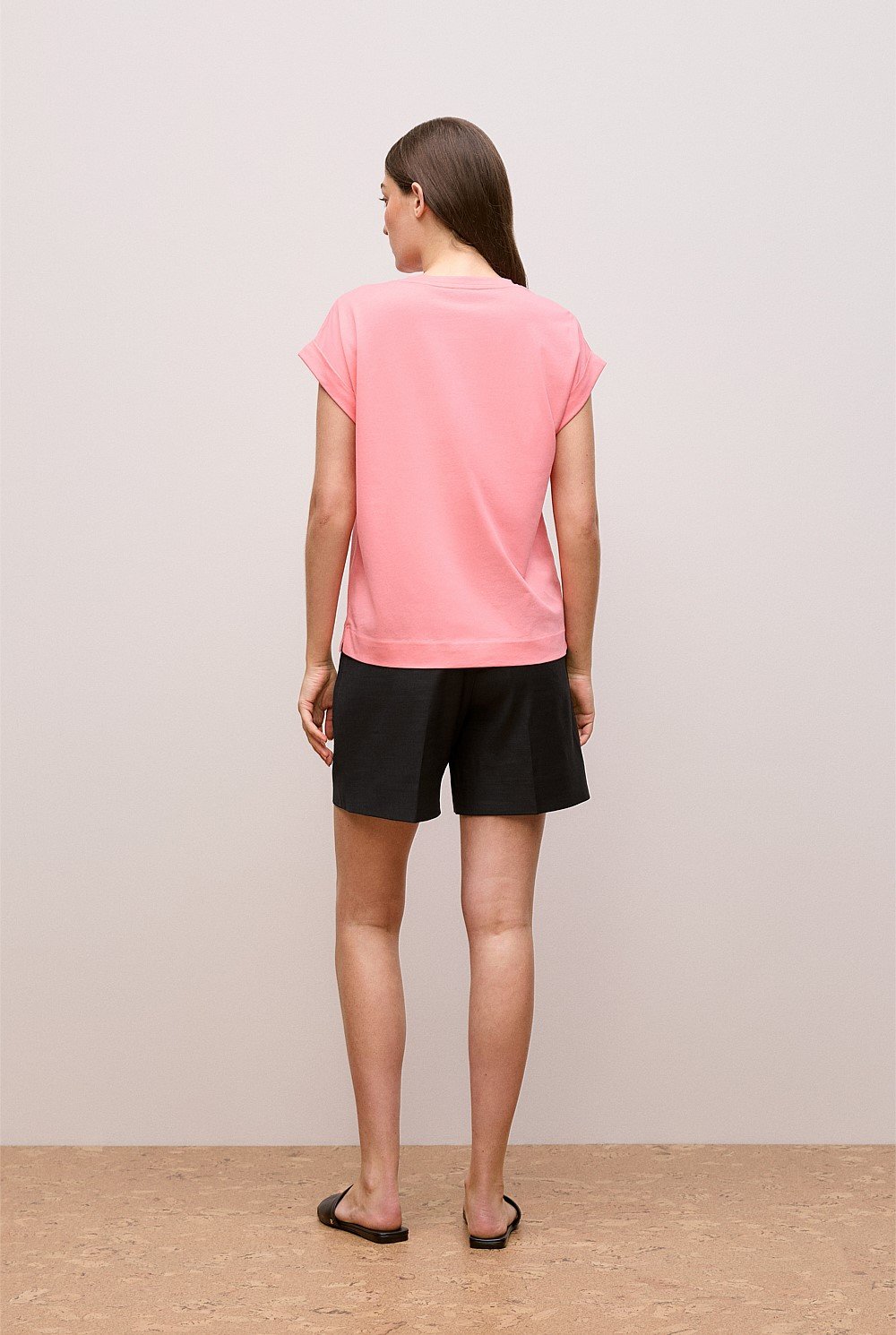 Cuff Sleeve T-shirt