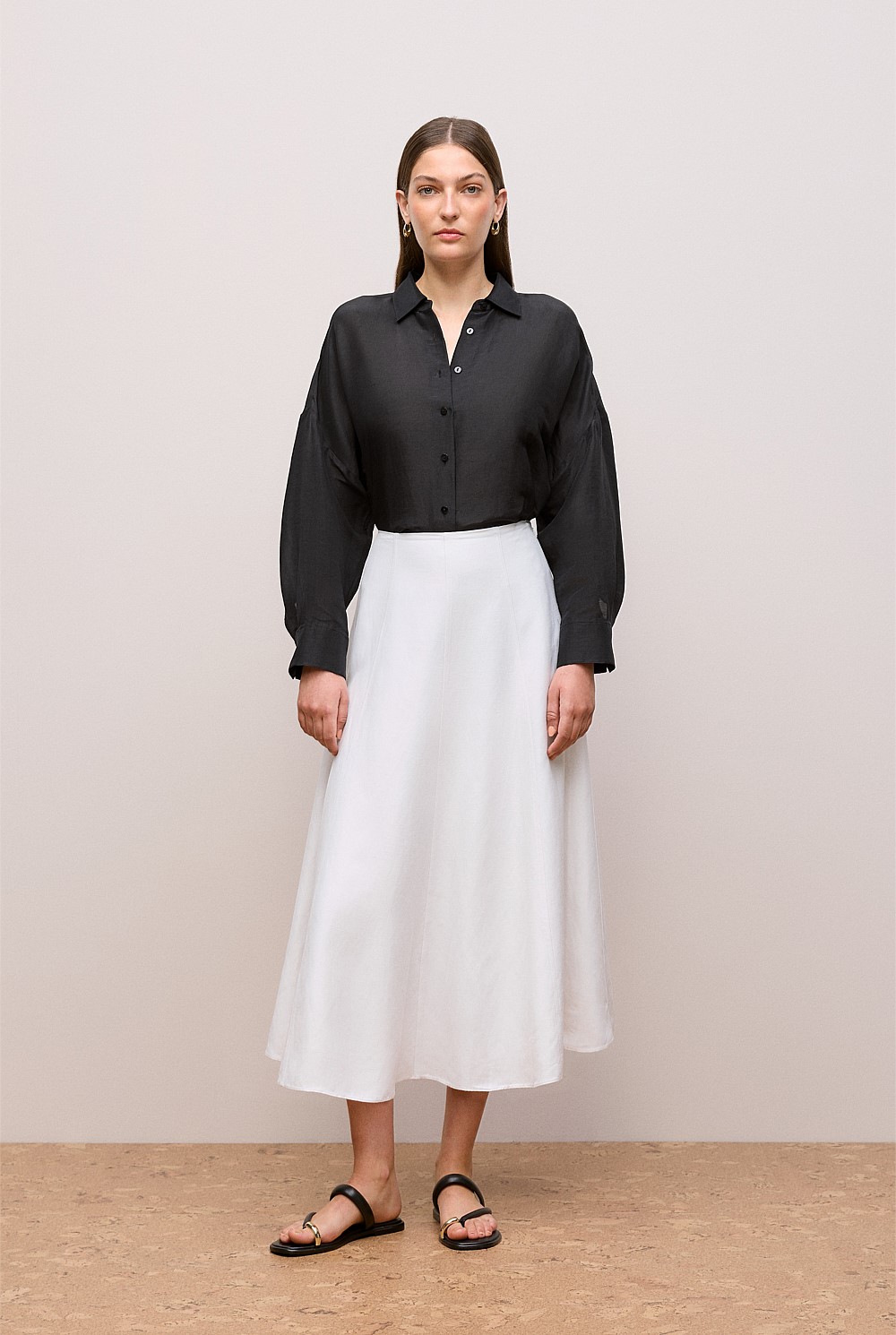 Linen Silk Resort Shirt