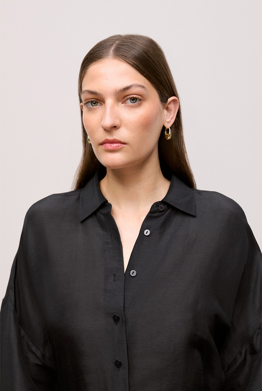 Linen Silk Resort Shirt