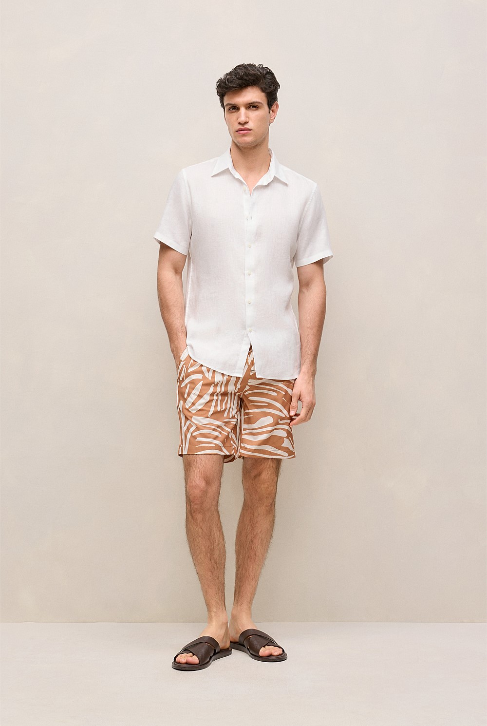 Brushstroke Swim Short