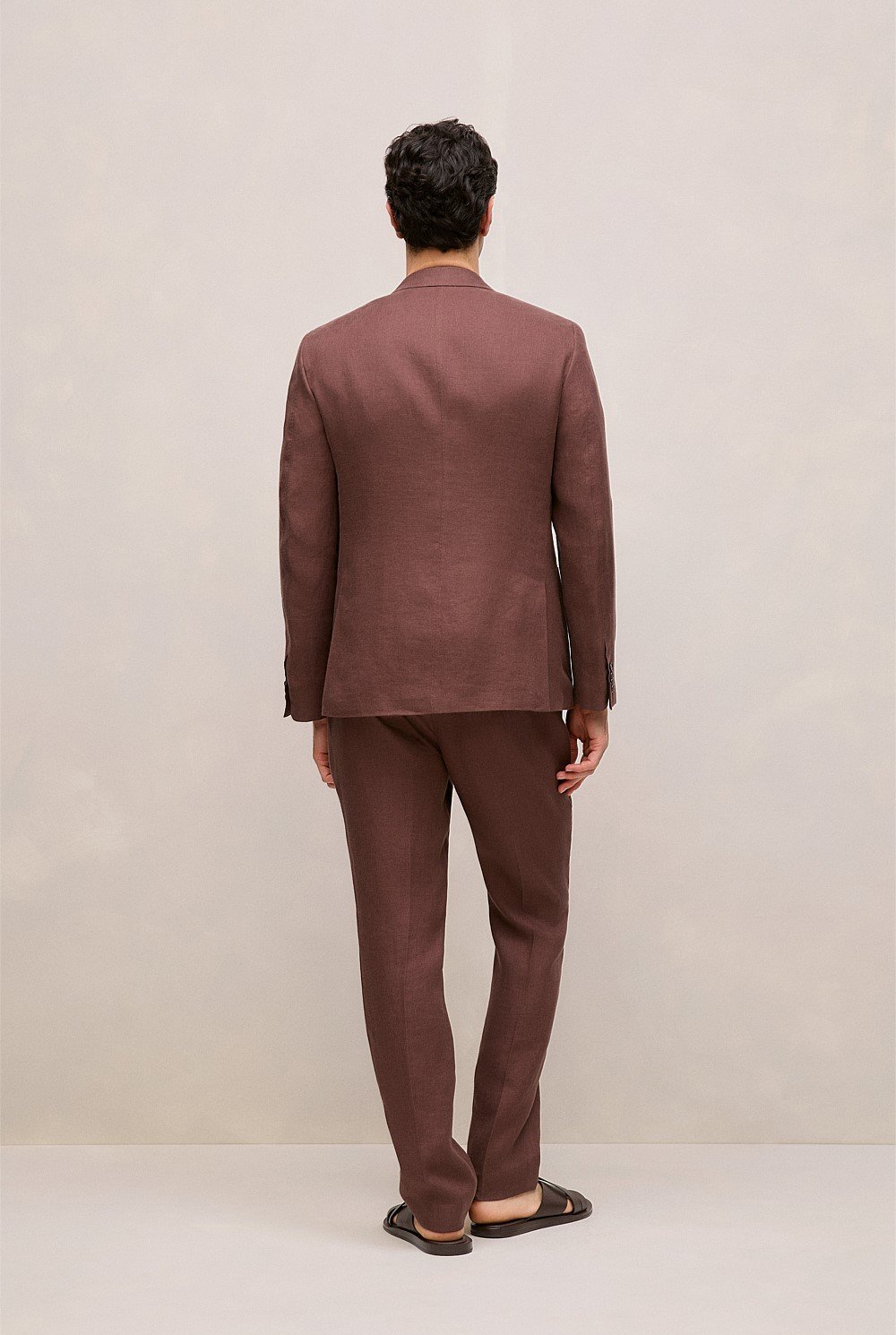 Regular Fit Belgian Linen Blazer