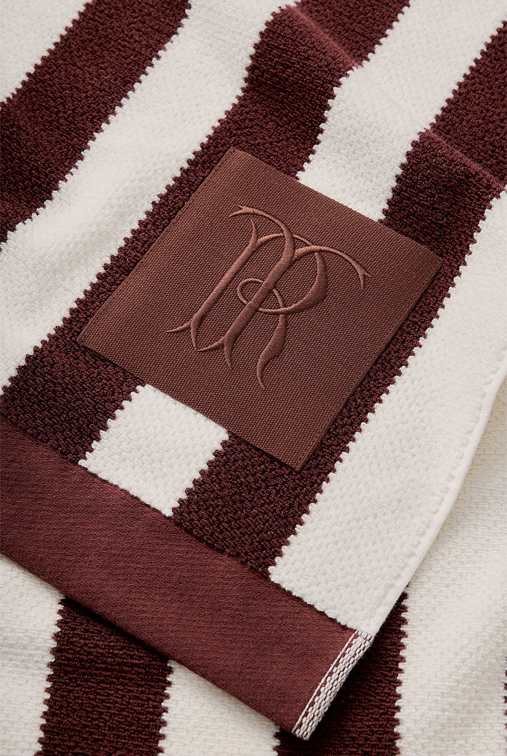 Cotton Jacquard Stripe TR Towel