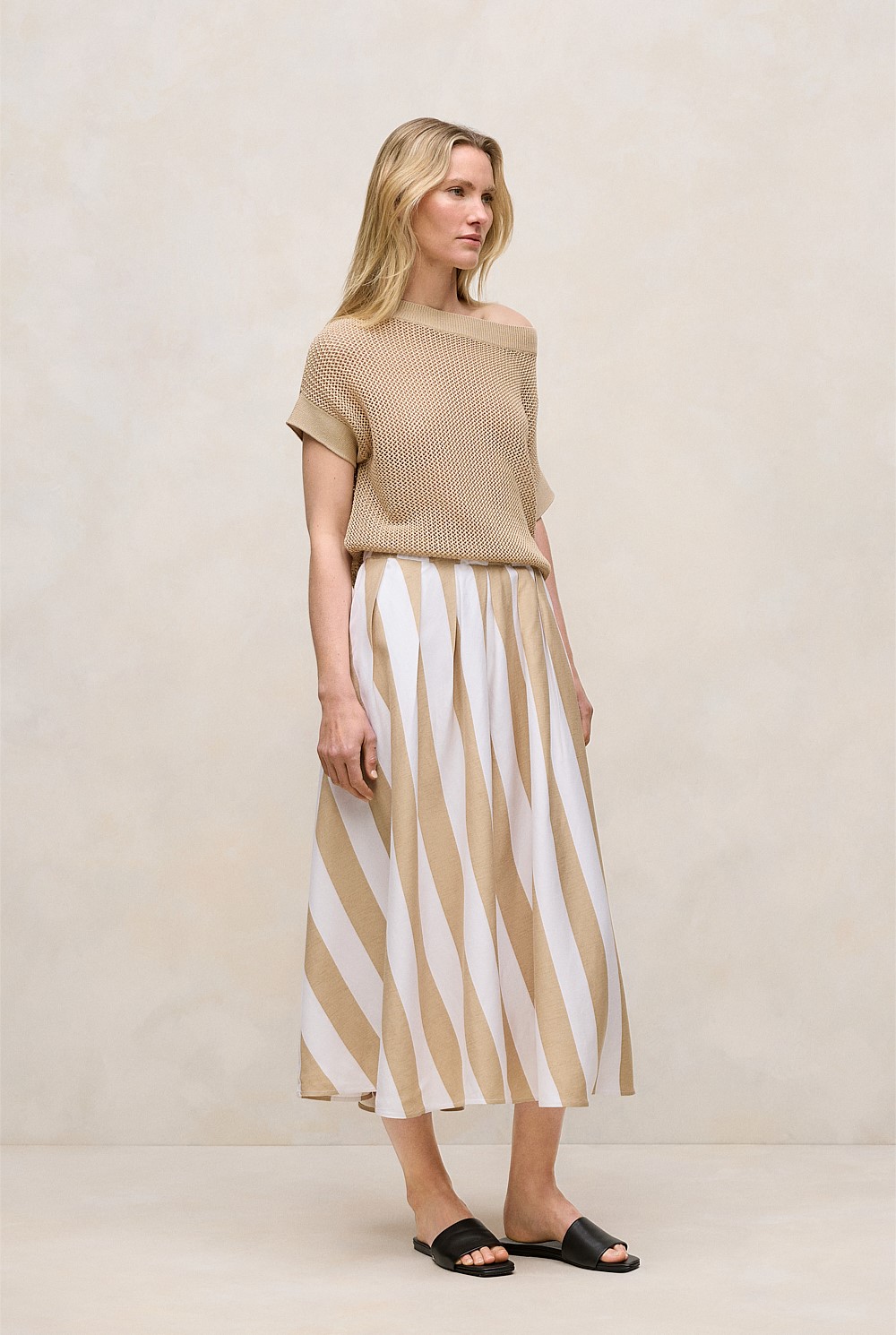 Cabana Stripe Skirt