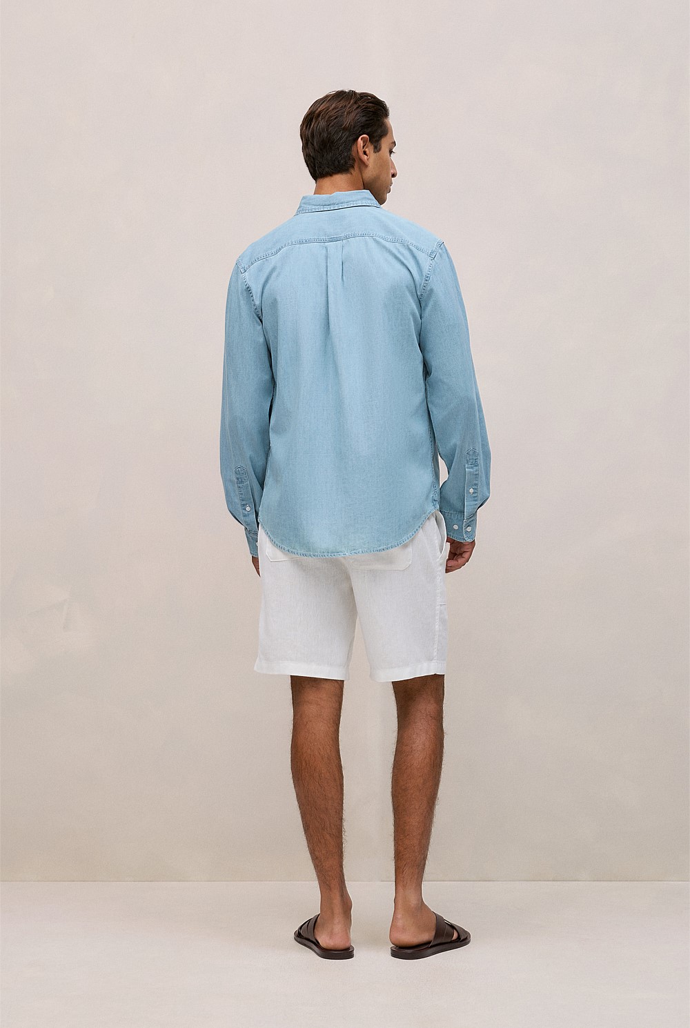 Light Chambray Denim Shirt