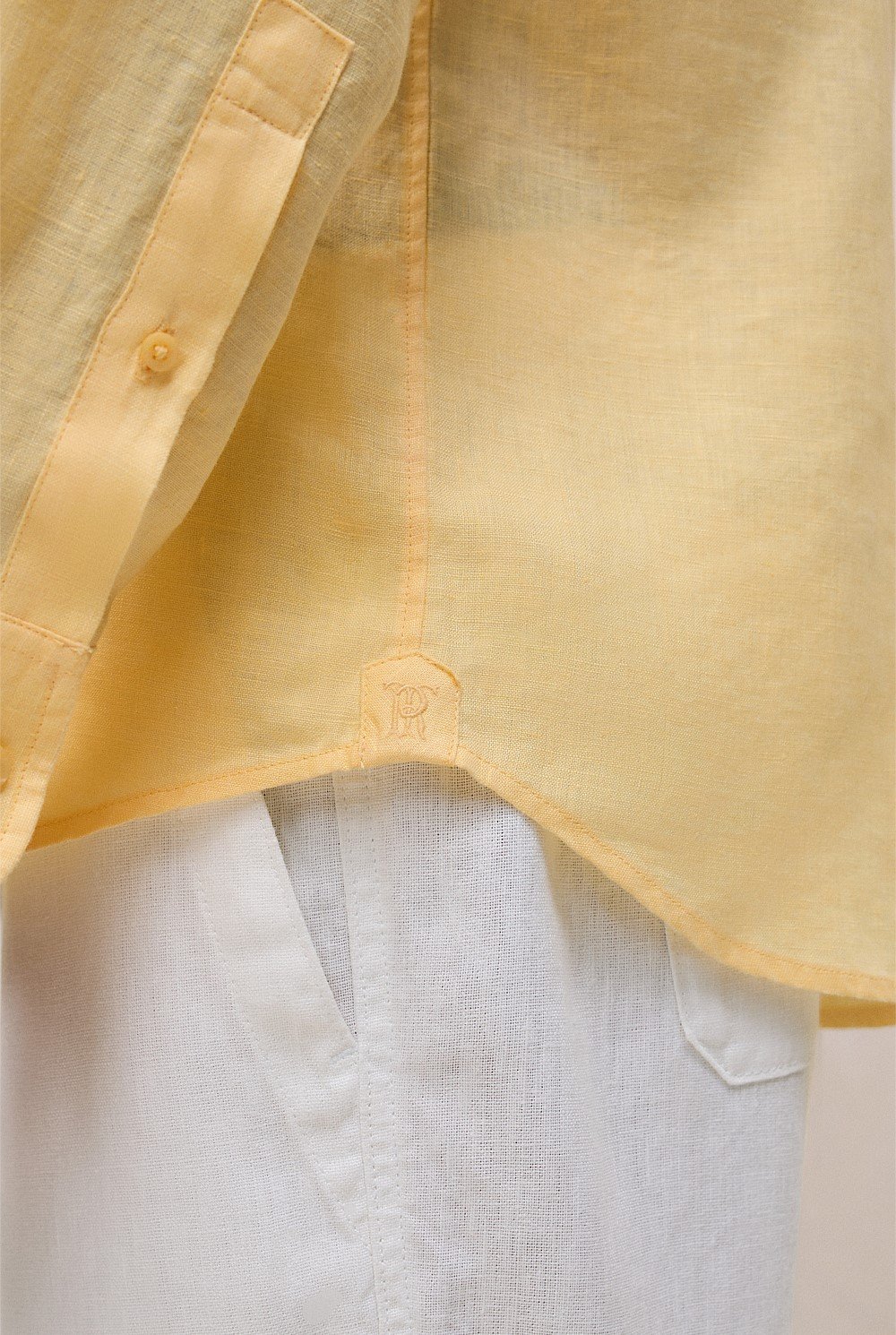 Regular Fit Linen Classic Long Sleeve Shirt