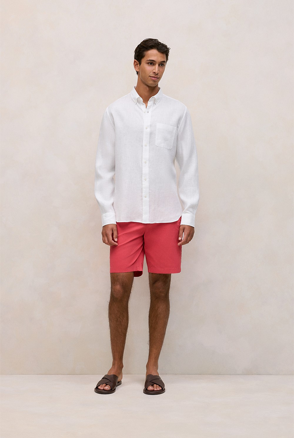 Cotton Twill Chino Short