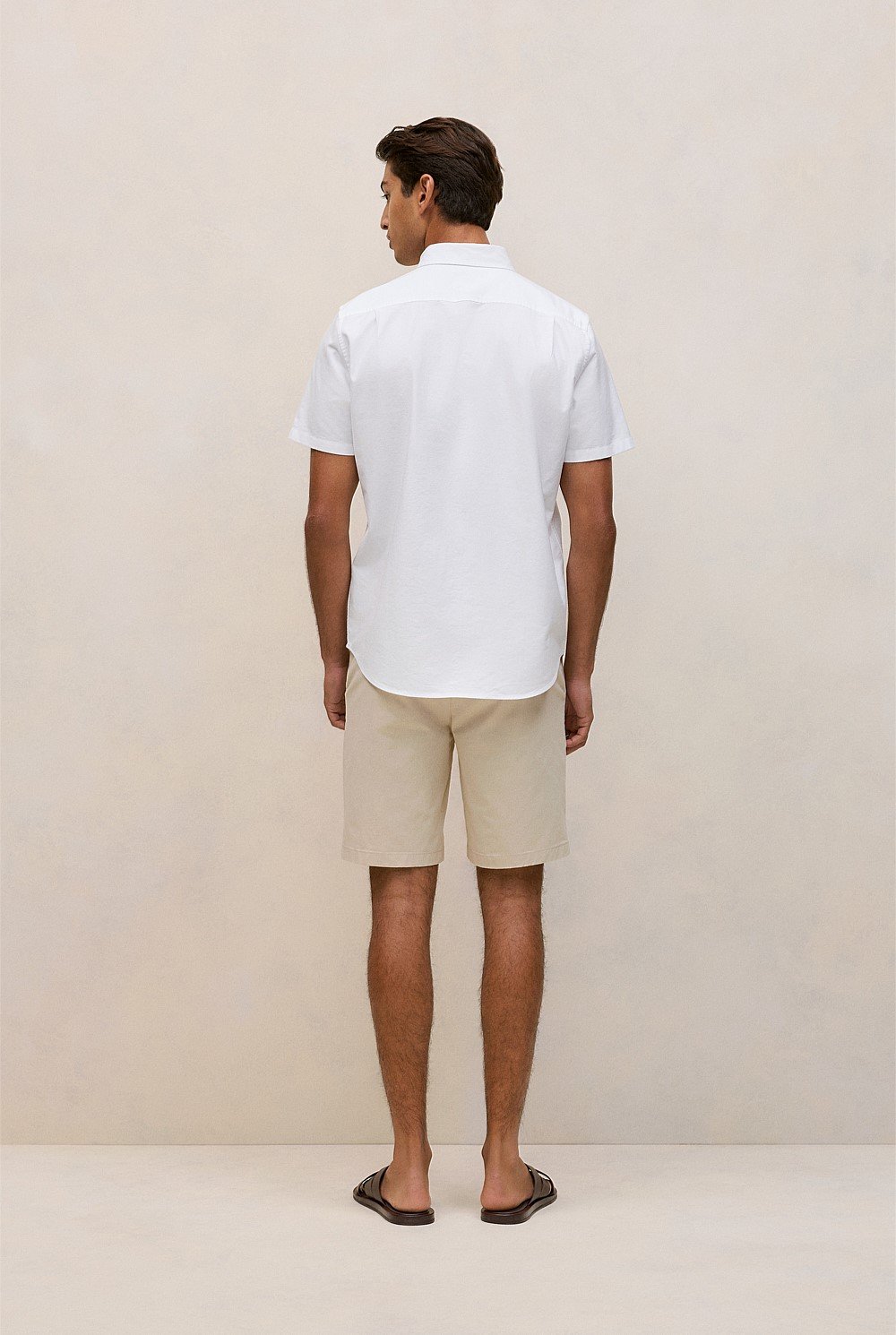 Monogram Short Sleeve Oxford Shirt
