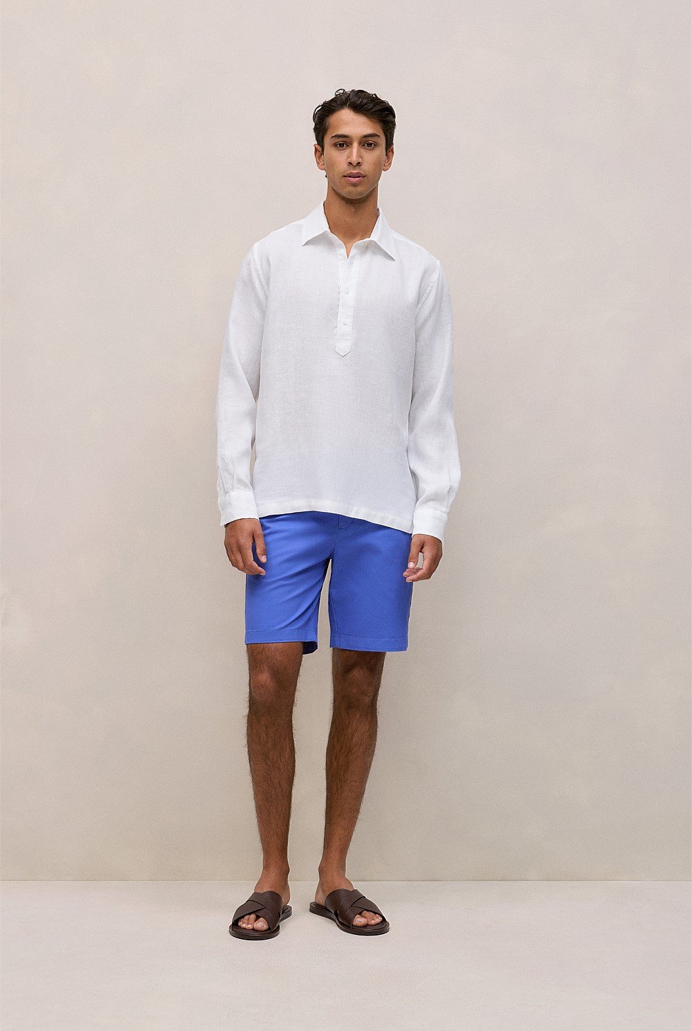 Cotton Twill Chino Short