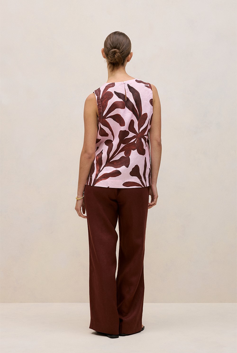 Wakame Linen Shell Tank