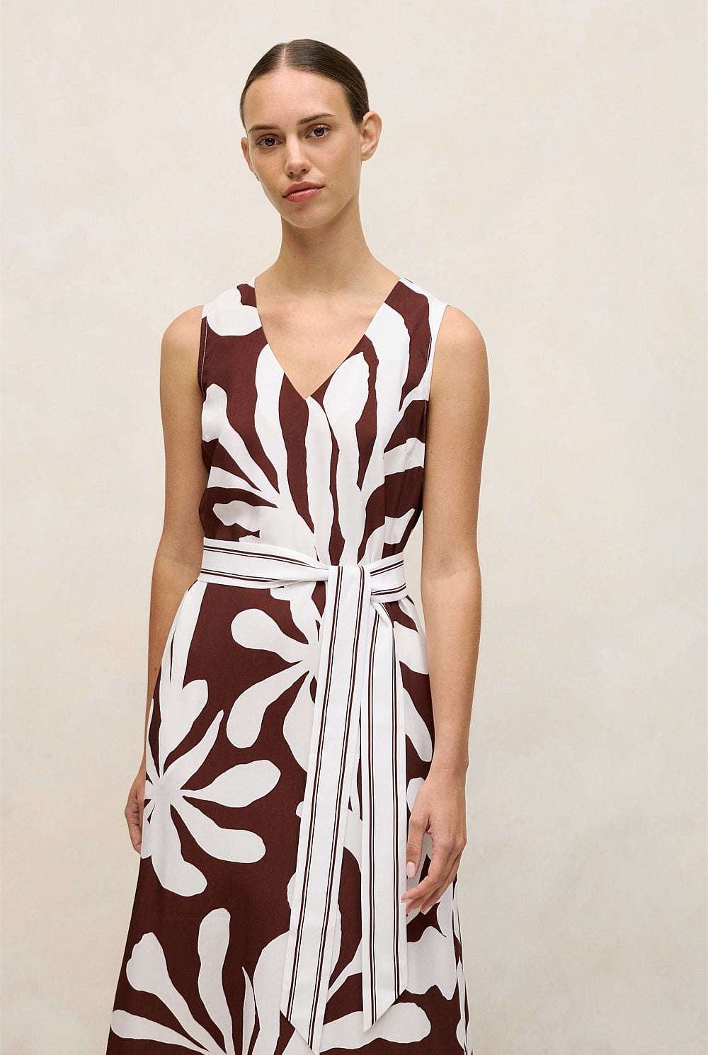 Wakame Belted Tank Dress
