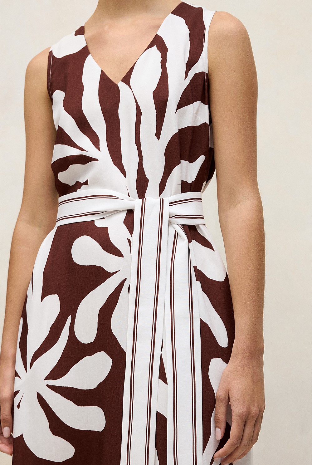 Wakame Belted Tank Dress