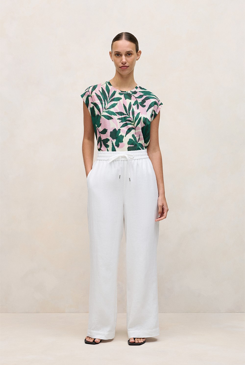 Arbour Linen Cotton Jersey T-shirt