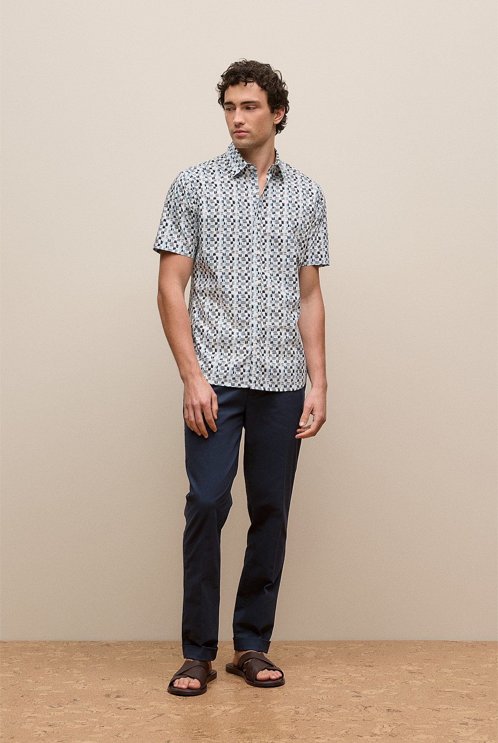Reed Poplin Short Sleeve Shirt