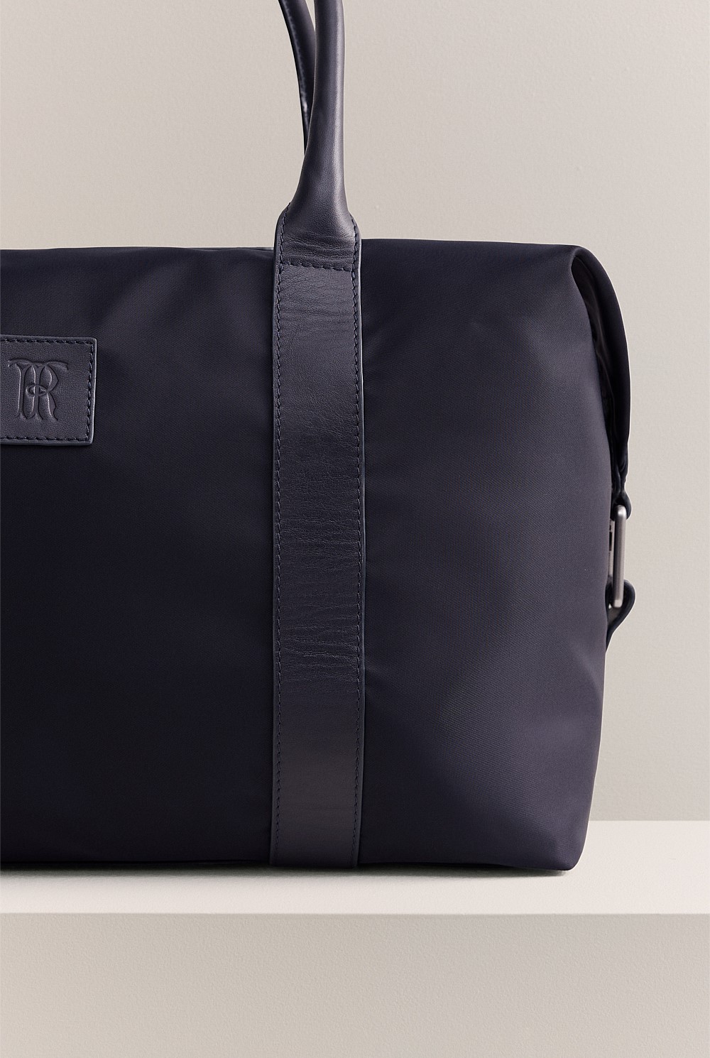 Terra Leather Trimmed Travel Bag