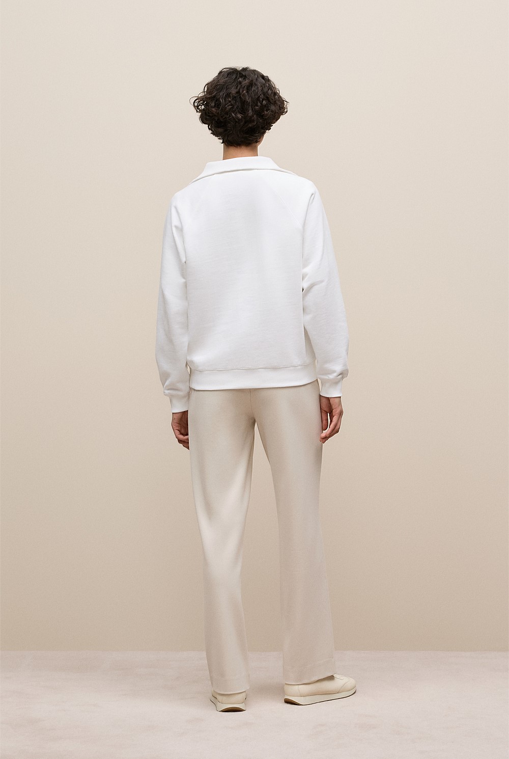 Button Neck Sweat