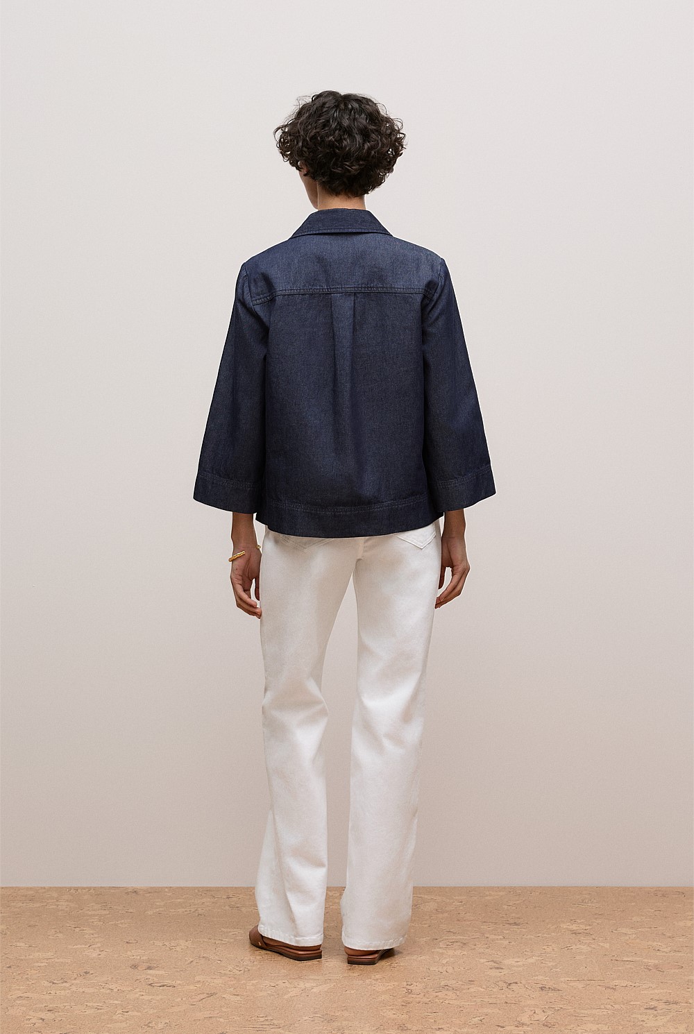 Denim Popover Shirt
