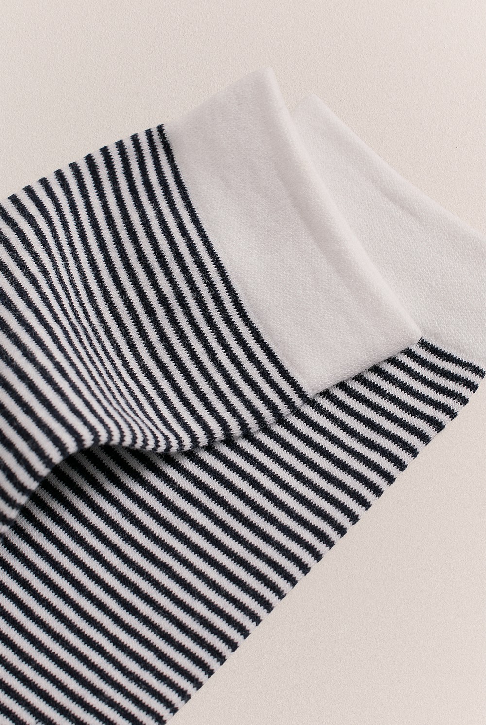 Multi Stripe Crew Sock