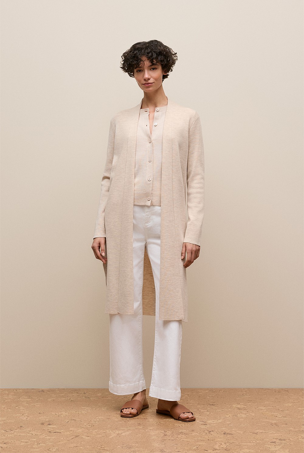 Merino Longline Cardigan