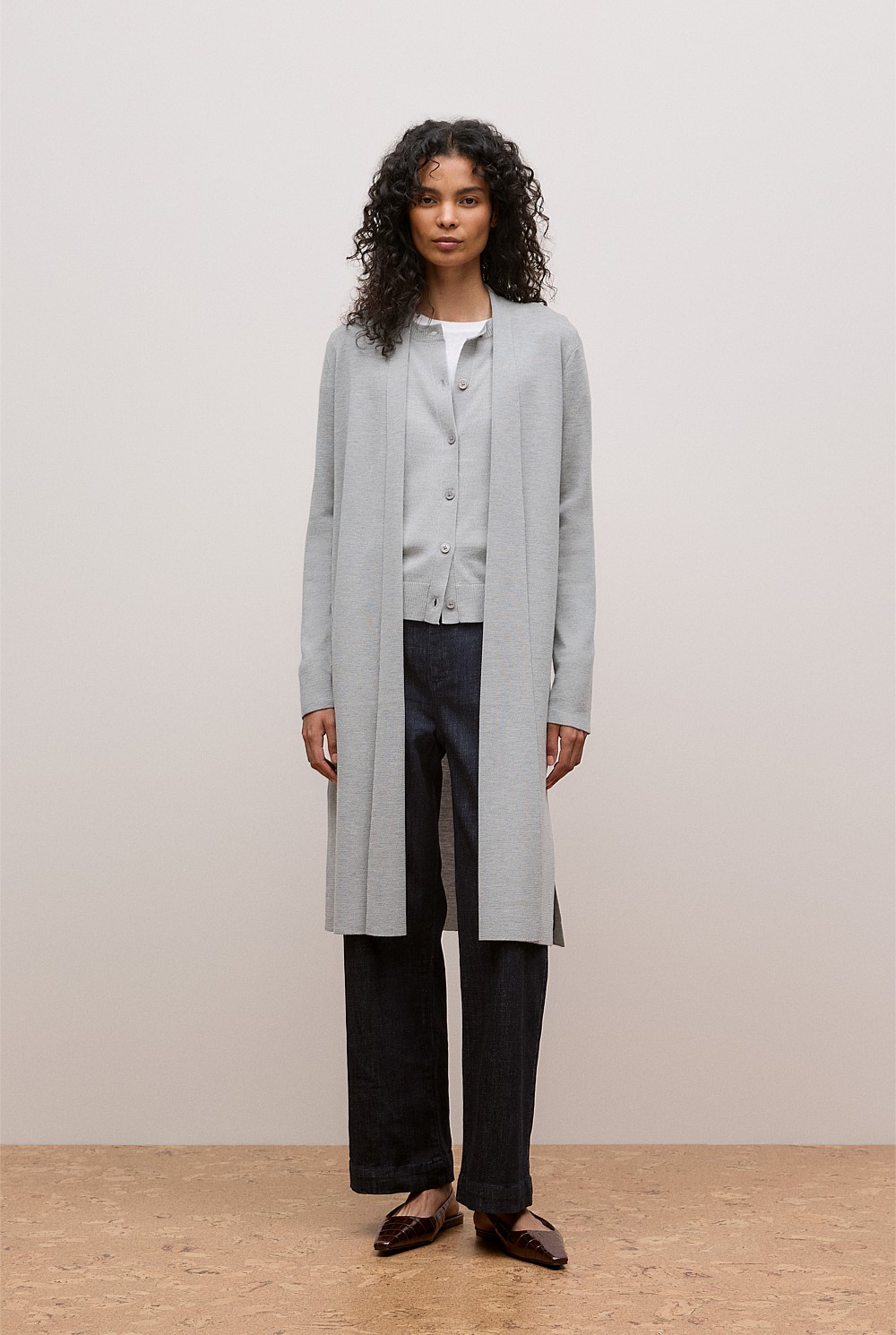 Merino Longline Cardigan