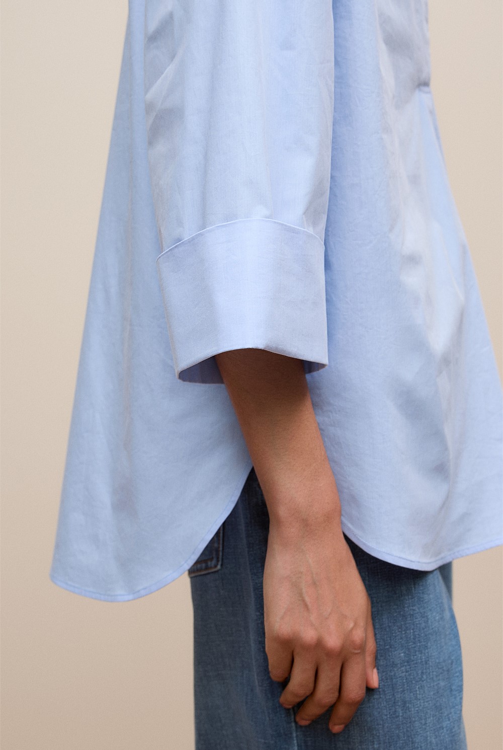 Yarn Dyed Cotton Poplin Half Sleeve Shirt