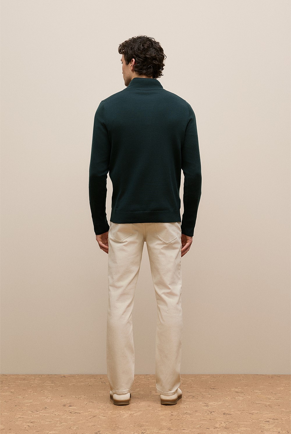 Merino Half Zip