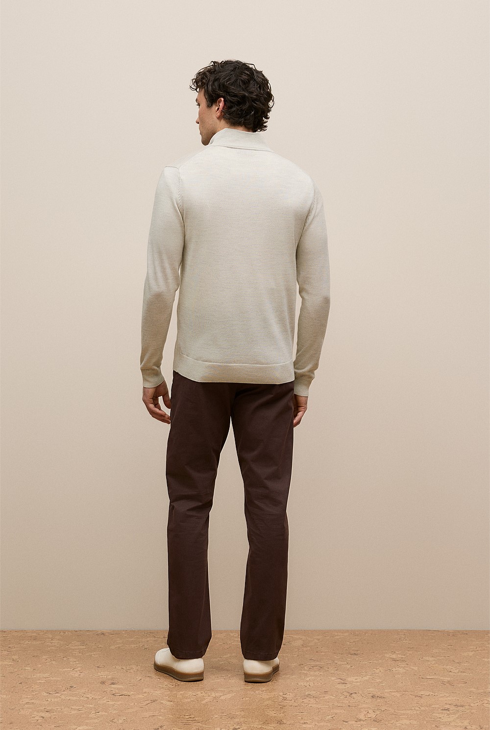 Merino Half Zip