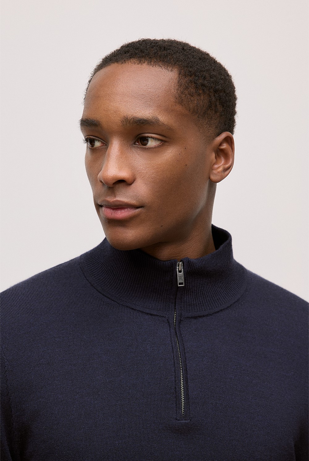 Merino Half Zip
