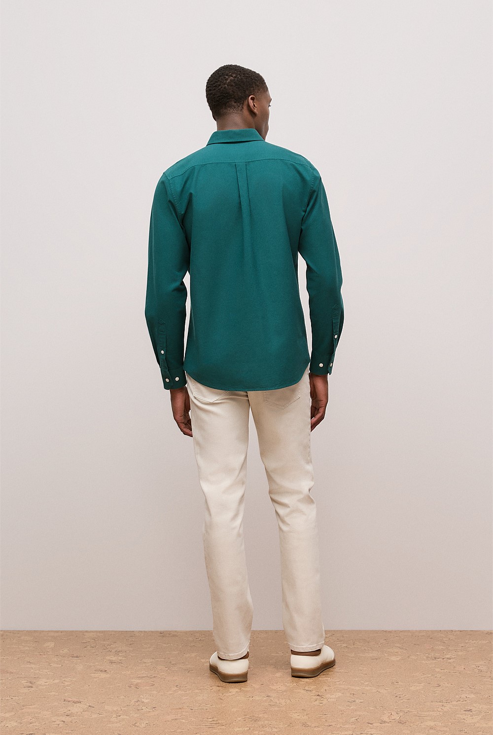 Regular Fit Monogram Oxford Shirt