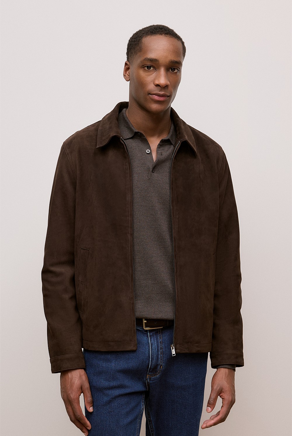 Suede Jacket