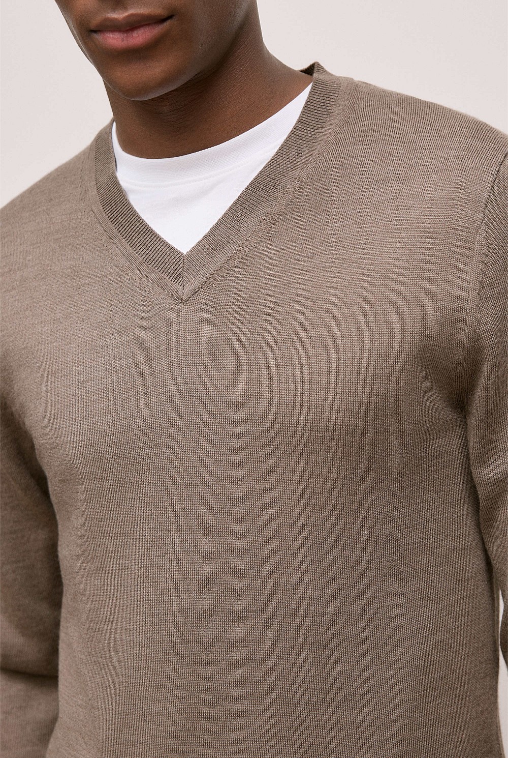 Merino V Neck