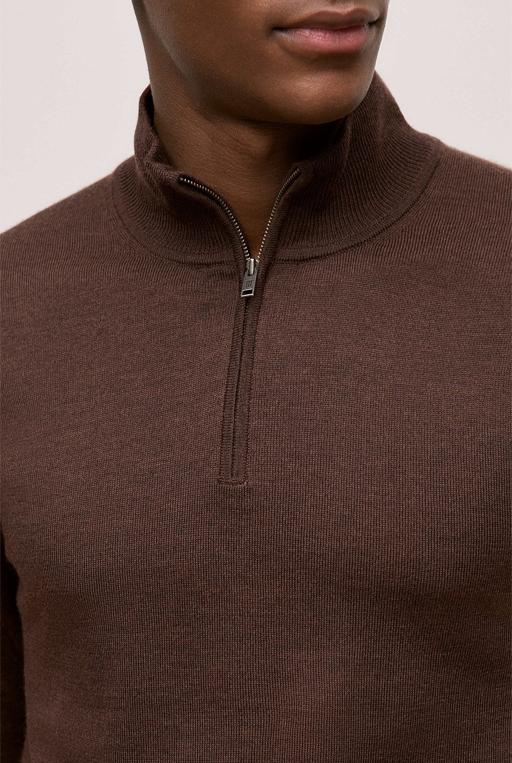 Merino Half Zip
