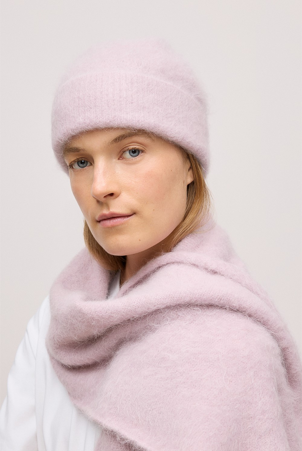 Brushed Alpaca Beanie