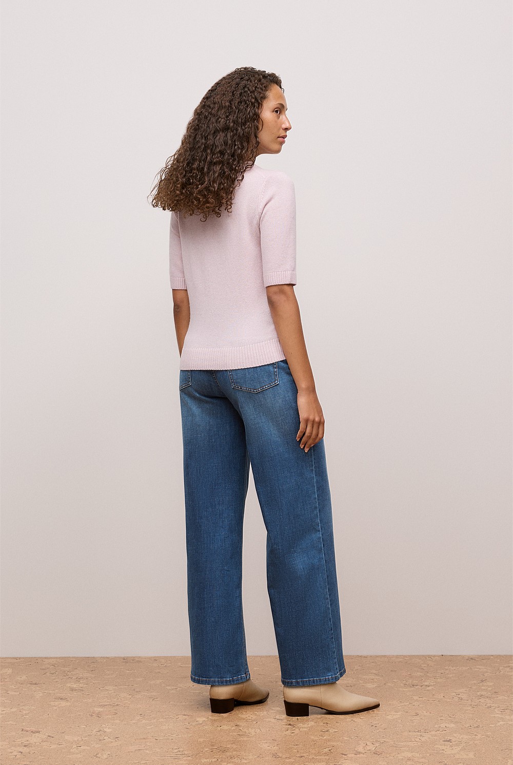 Wool Cashmere T-shirt
