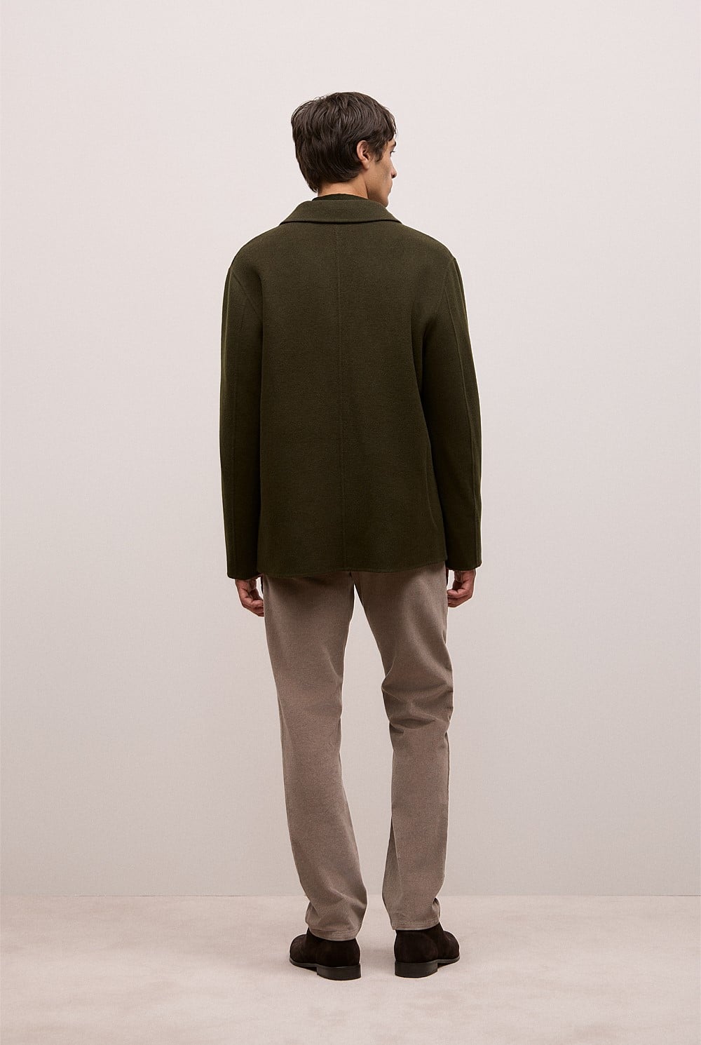 Double Faced Wool Chore Jacket
