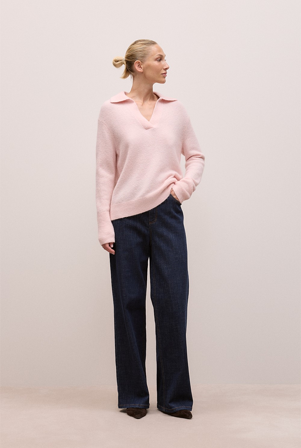 Alpaca Merino Blend Polo