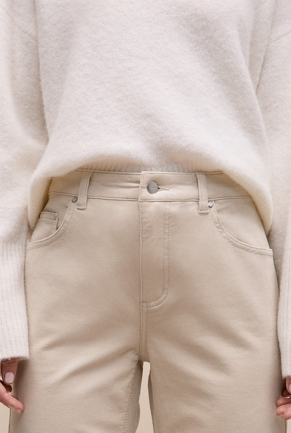 Cord Five Pocket Boyfriend Pant