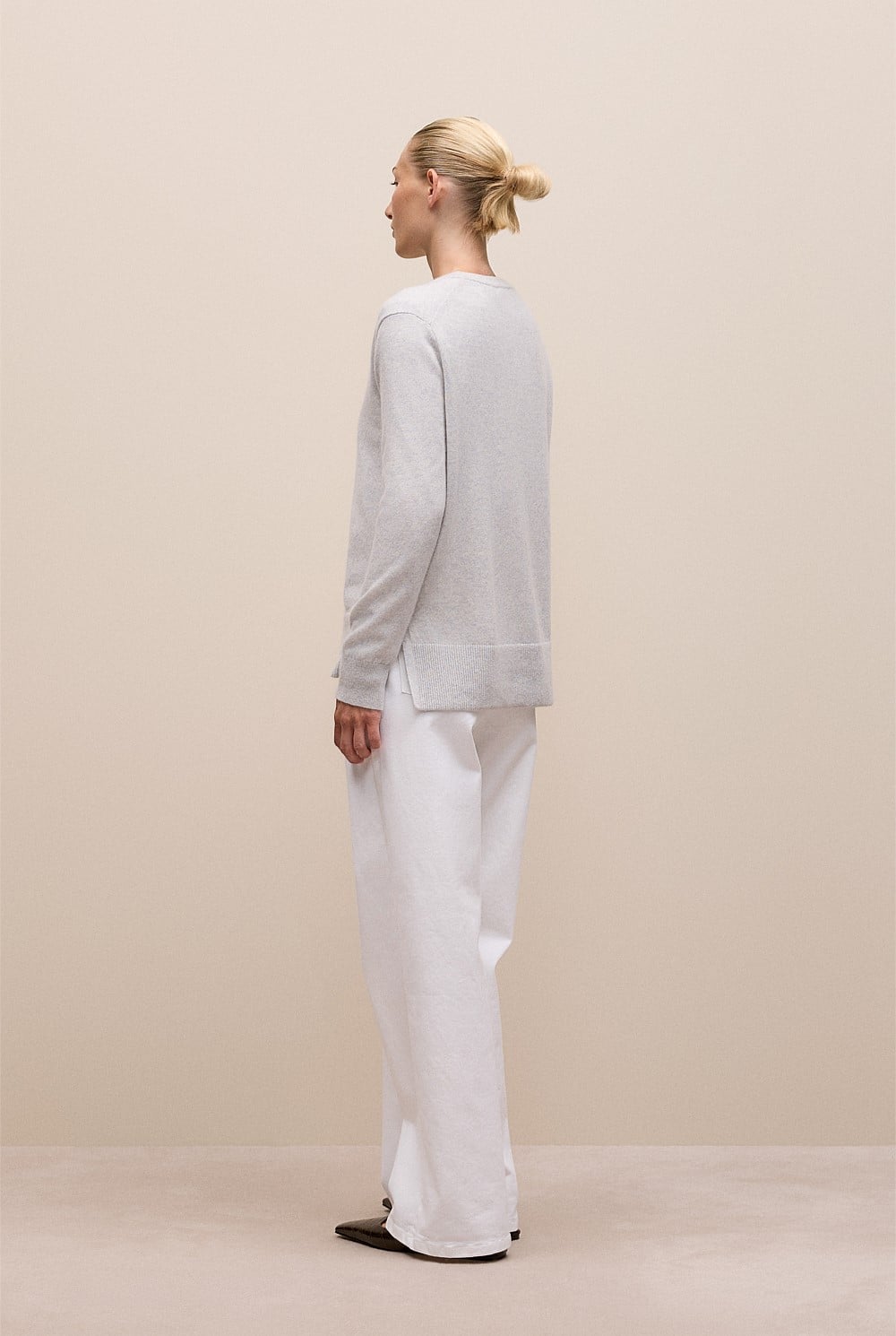Cashmere Relaxed V-Neck