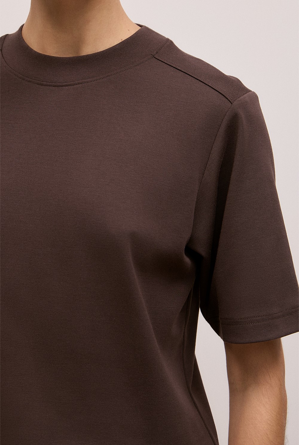 Cotton Modal Interlock T-shirt