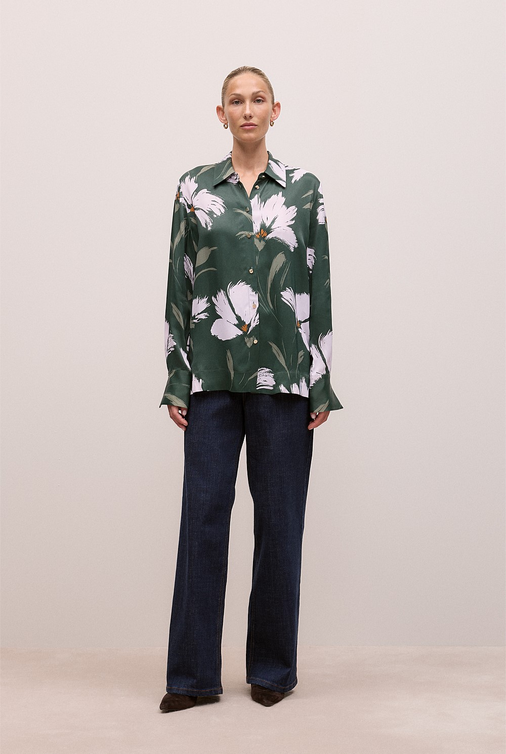 Wilda Satin Shirt