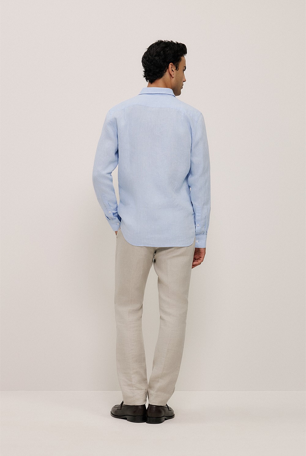 Tailored Fit Delave Linen Shirt