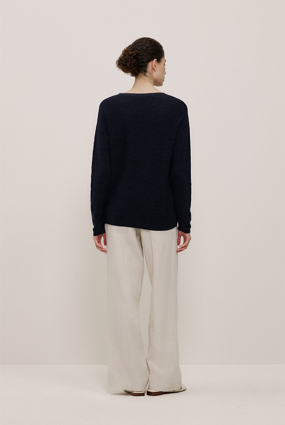 Linen Cotton Pullover
