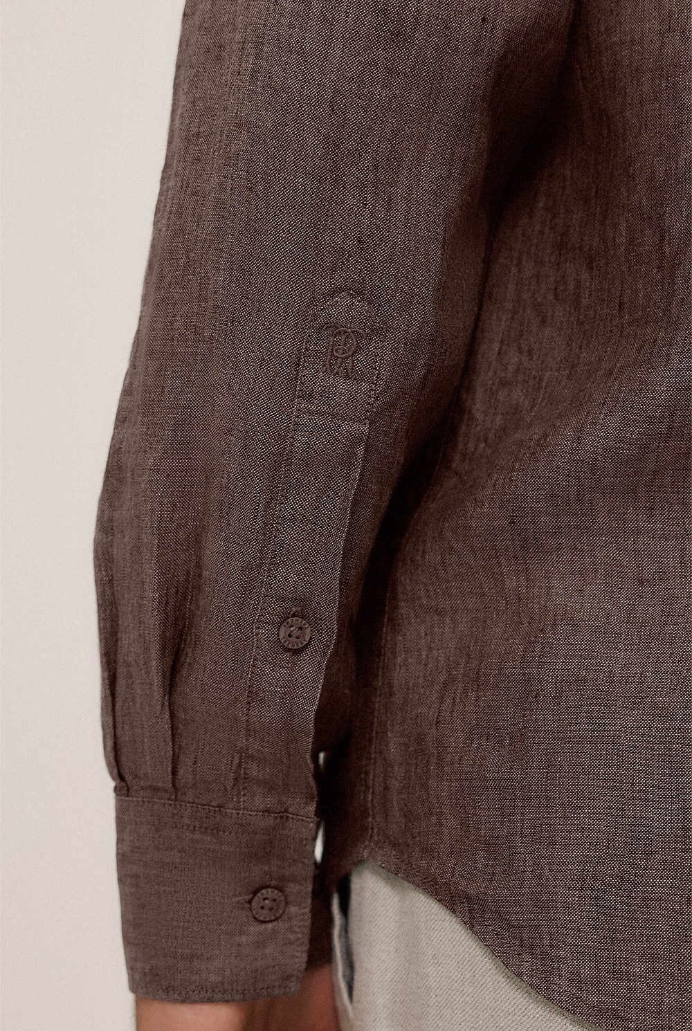 Tailored Fit Delave Linen Shirt