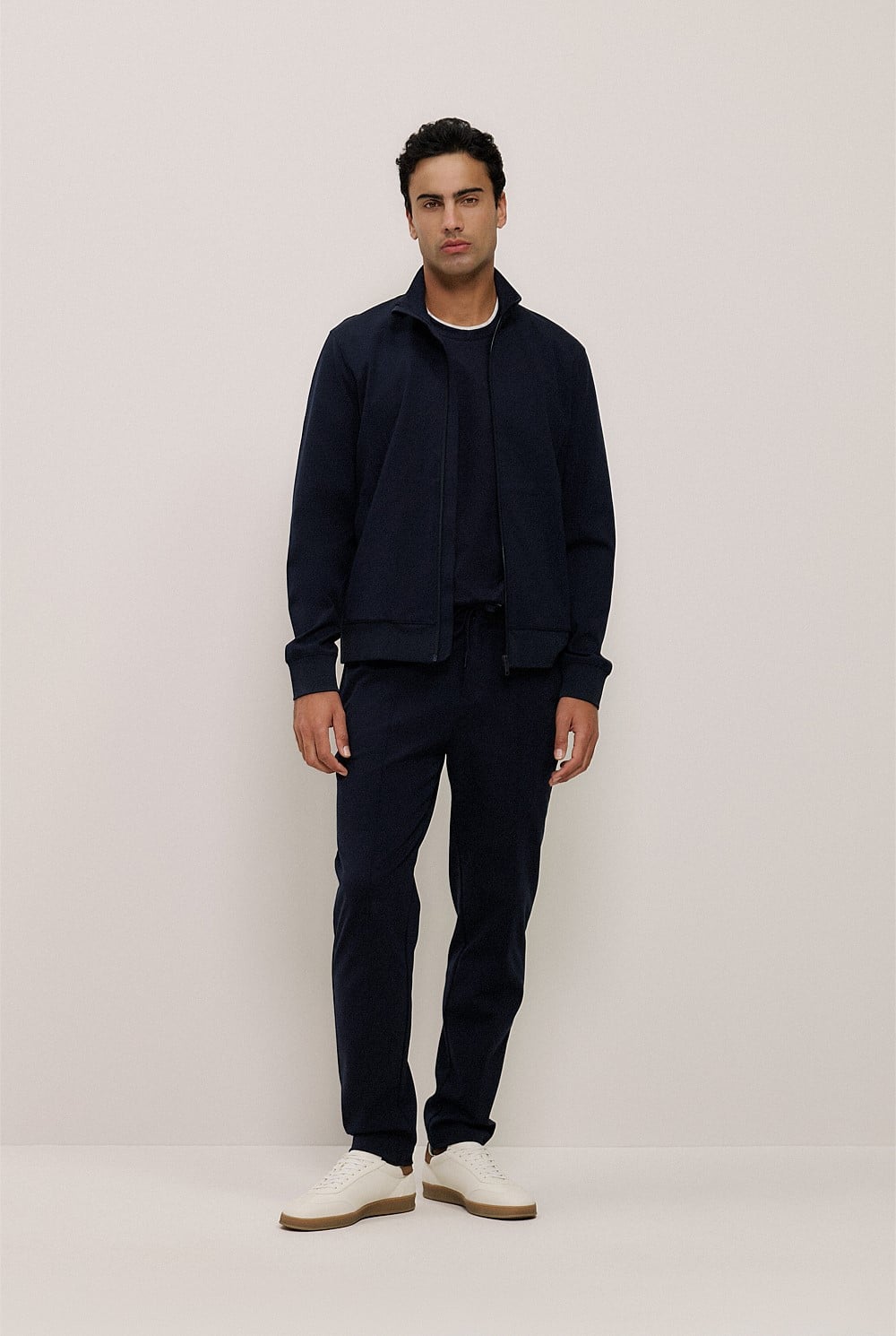 Mercerised Cotton Layered T-shirt